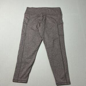 Offline By Aerie Alethic Leggings with Pockets Heather Brown Womens Size XXL
